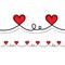 Creative Teaching Press Doodle Hearts EZ Border, Classroom Border Trim, PK72 10479 - alternate 2